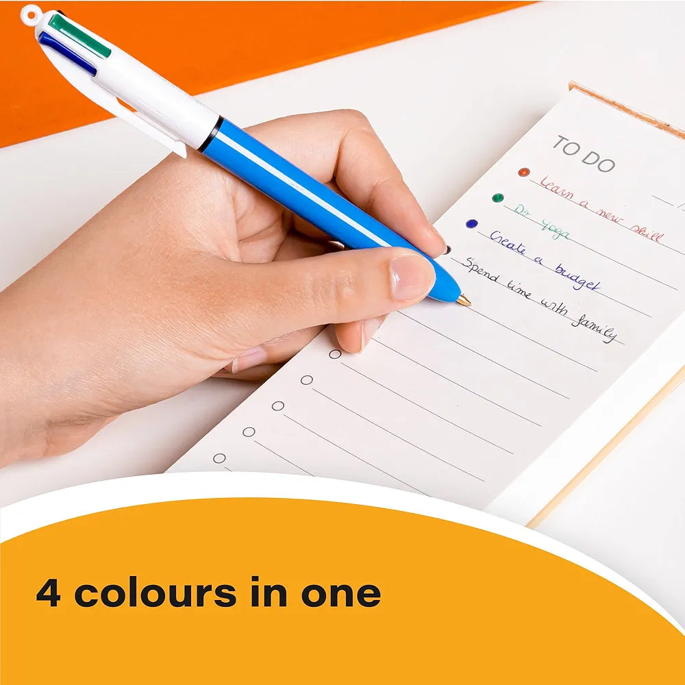 Pens BIC Pack of 12, 4colours originals